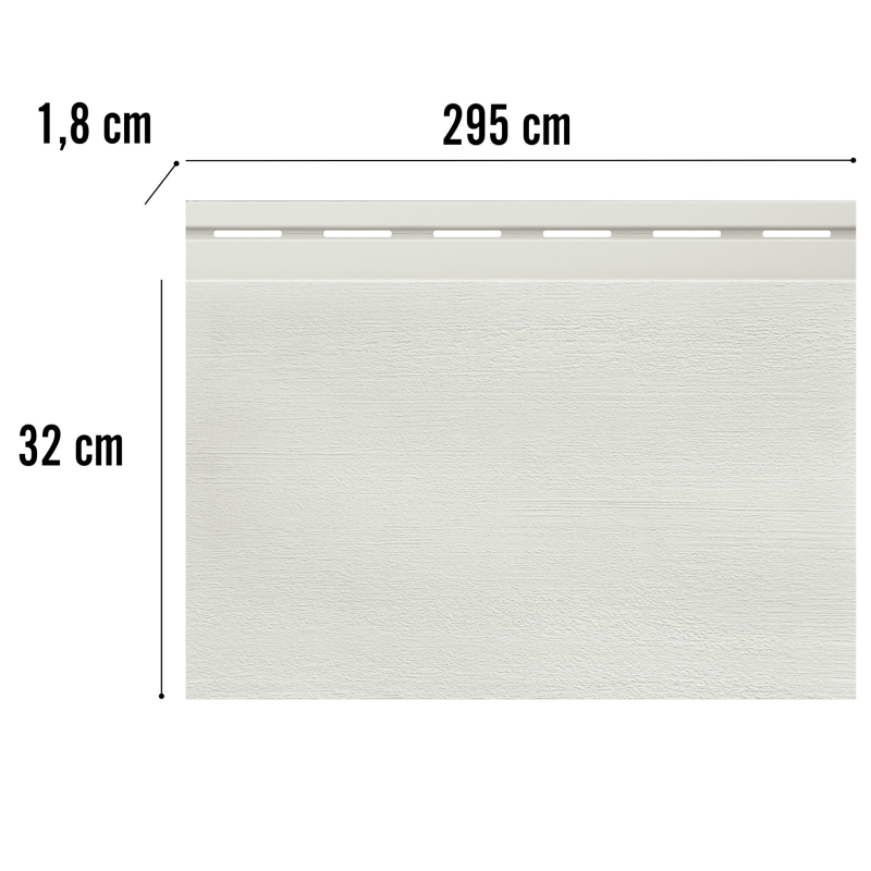 Vilo Sample: Kerrafront FS-301 façade cladding, façade slats, external façade slats, cladding panels