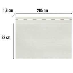 Vilo Sample: Kerrafront FS-301 façade cladding, façade slats, external façade slats, cladding panels