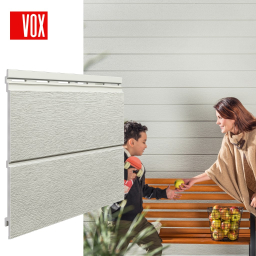 Vilo Sample: Kerrafront façade cladding – KF FS-302 façade slats – External façade slats – Siding panels