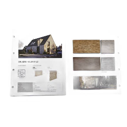 Vilo Sample: Kerrafront façade cladding, façade slats, external façade slats, cladding panels