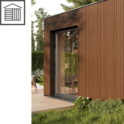 Vilo Sample: VOX FACADE SLATS, SXP-05 FRONTO MAX-3 FACADE PANELS – External Facade Slats and Siding Panels