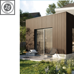 Vilo Sample: VOX FACADE SLATS, SXP-05 FRONTO MAX-3 FACADE PANELS – External Facade Slats and Siding Panels