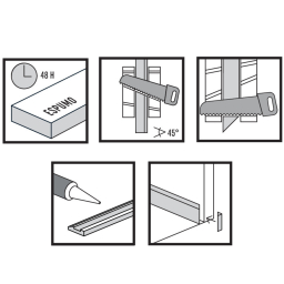 Vilo Sample: ESPUMO VOX PVC Skirting Board, Plinth, Profile, Waterproof PVC