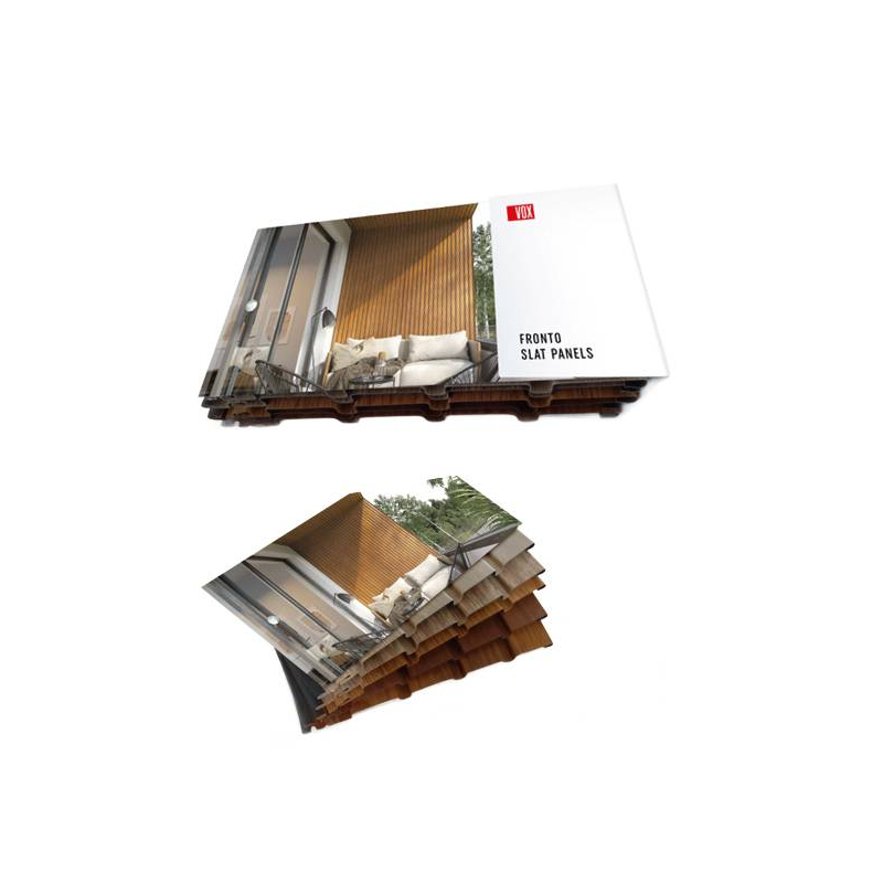 Vilo Sample: VOX FACADE SLATS – FRONTO MAX3 FACADE PANELS – External Facade Slats