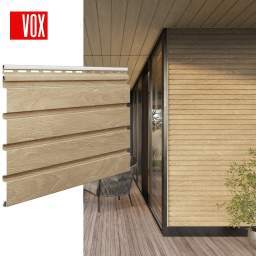 Vilo Sample: VOX FACADE SLATS – FRONTO MAX3 FACADE PANELS – External Facade Slats