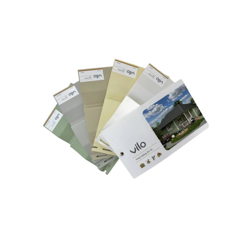 Vilo Sample: Vilo Exterior Panels, SV-03 SIDING, Exterior Cladding Slats, Siding Panels