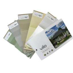 Vilo Sample: Vilo Exterior Panels, SV-03 SIDING, Exterior Cladding Slats, Siding Panels