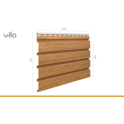 Próbka LAMELE ELEWACYJNE FRONTO VILO, PANEL NA ELEWACJE