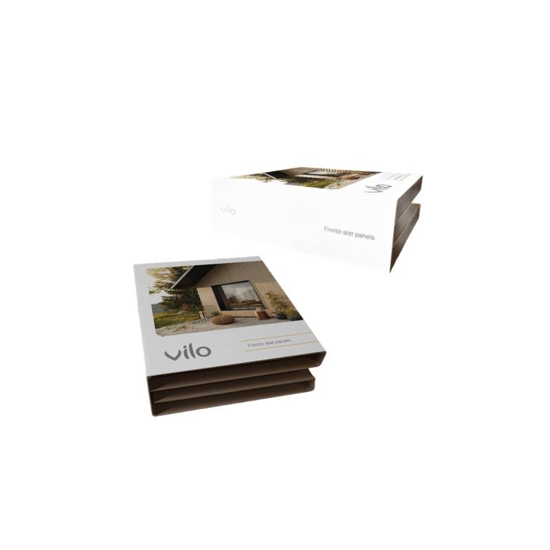 Vilo Sample: FRONTO VILO FACADE SLATS, FACADE PANELS – External Facade Slats