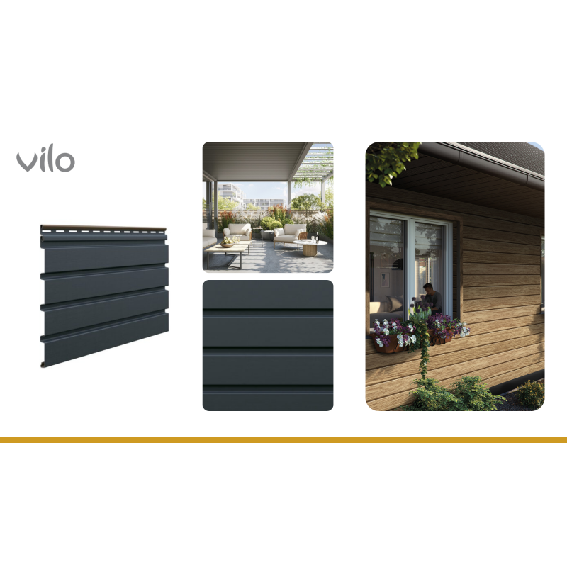 Vilo Sample: FRONTO VILO FACADE SLATS, FACADE PANELS – External Facade Slats