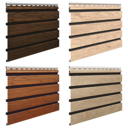 Vilo Sample: VOX FACADE SLATS, FRONTO MAX FACADE PANELS, External Facade Slats
