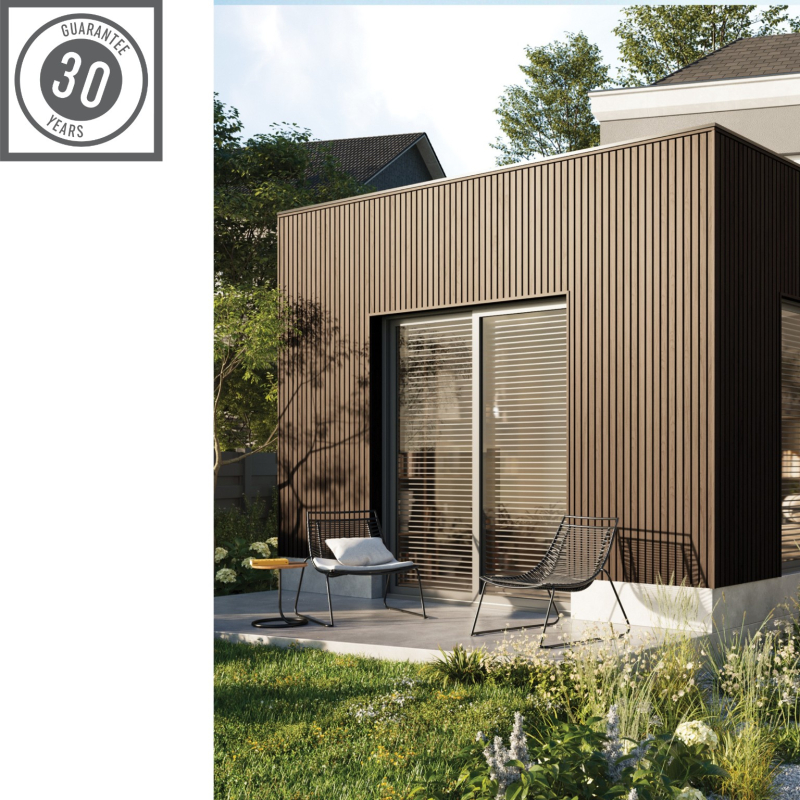 Vilo Sample: VOX FACADE SLATS, FRONTO MAX FACADE PANELS, External Facade Slats