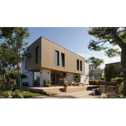 Vilo Sample: FRONTO VILO FACADE SLATS, FACADE PANELS – External Facade Slats