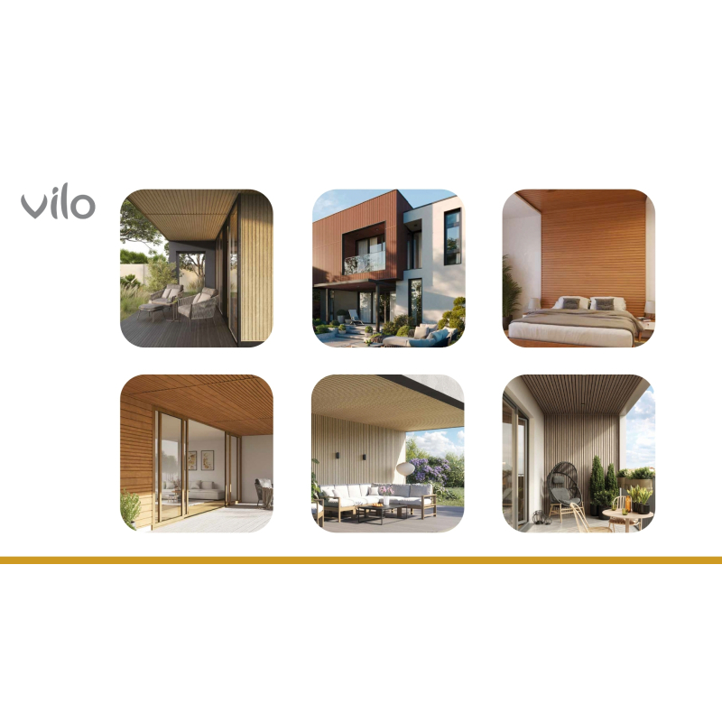 Vilo Sample: FRONTO VILO FACADE SLATS, FACADE PANELS – External Facade Slats
