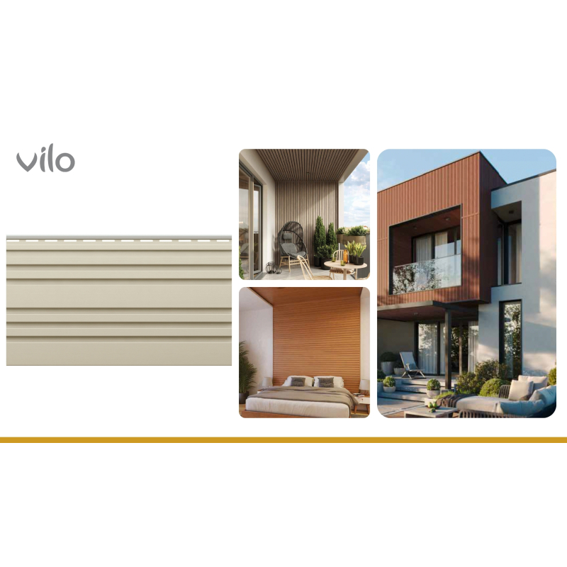 Vilo Sample: FRONTO VILO FACADE SLATS, FACADE PANELS – External Facade Slats