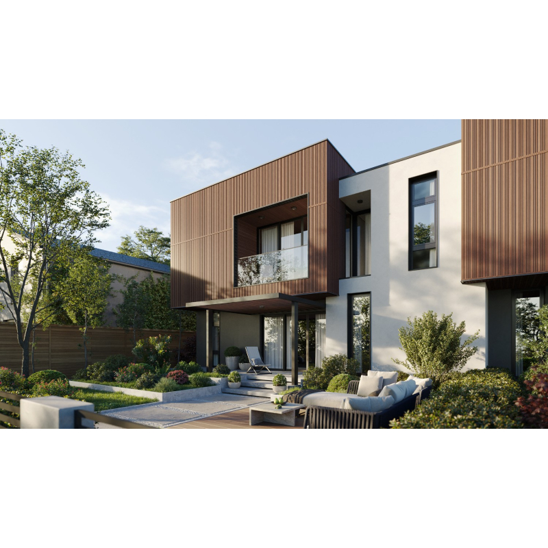 Vilo Sample: FRONTO VILO FACADE SLATS, FACADE PANELS – External Facade Slats