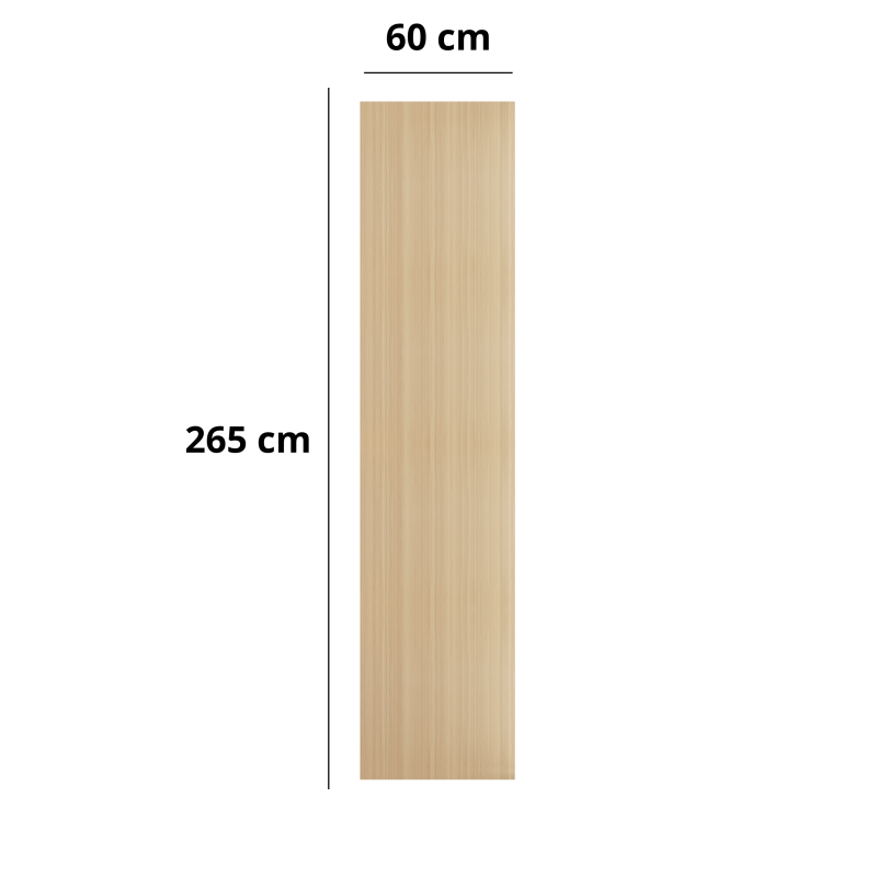 Vilo S HARMONY WOOD Wall Panels 14.8 x 265 cm – Wall Panels for Kitchens, Bathrooms and Living Rooms