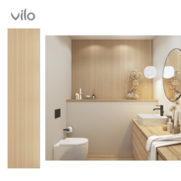 Vilo S HARMONY WOOD Wall Panels 14.8 x 265 cm – Wall Panels for Kitchens, Bathrooms and Living Rooms