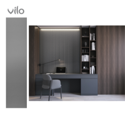 Vilo S BRUSHED STEEL Wall Panels 14.8 x 265 cm – Wall Panels for Kitchens, Bathrooms and Living Rooms