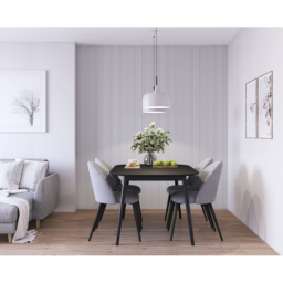 Vilo S SOFT WHITE Wall Panels 14.8 x 265 cm – Wall Panels for Kitchens, Bathrooms and Living Rooms
