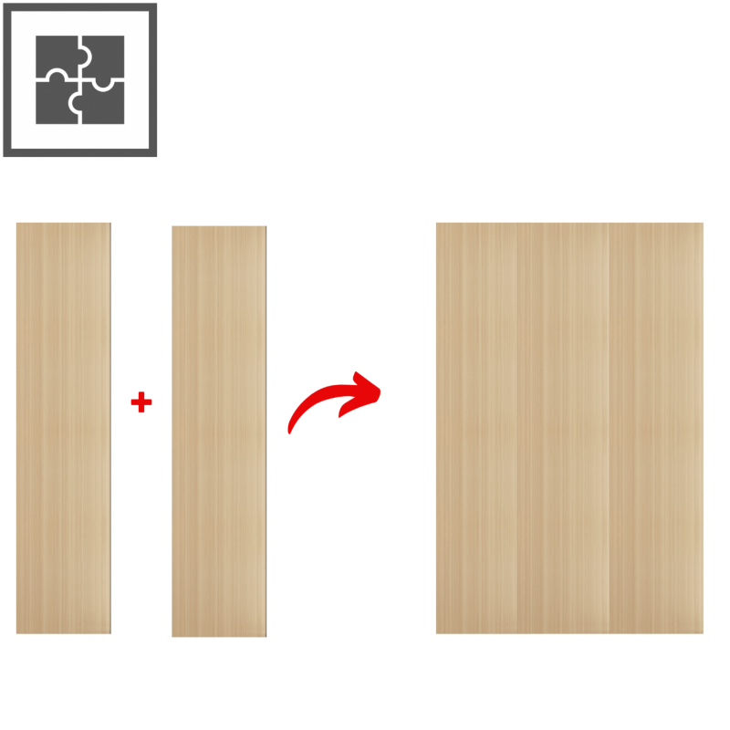 Vilo M HARMONY WOOD Wall Panels 16 x 265 cm – Wall Panels for Kitchens, Bathrooms and Living Rooms