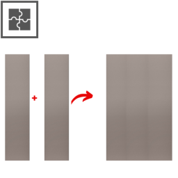 Vilo M ROSE COPPER Wall Panels 16 x 265 cm – Wall Panels for Kitchens, Bathrooms and Living Rooms
