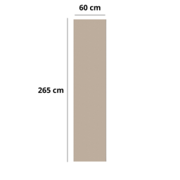 Vilo M LINEN FABRIC Wall Panels 16 x 265 cm – Wall Panels for the Kitchen, Bathroom and Living Room