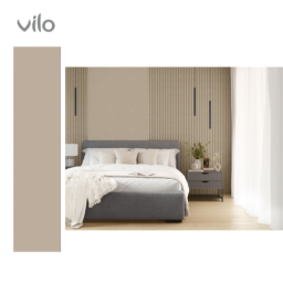 Vilo M LINEN FABRIC Wall Panels 16 x 265 cm – Wall Panels for the Kitchen, Bathroom and Living Room