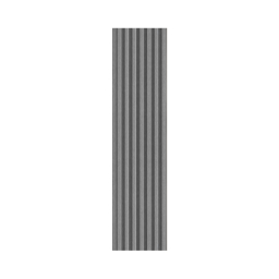 Vilo S BRUSHED STEEL Wall Panels 14.8 x 265 cm – Wall Panels for Kitchens, Bathrooms and Living Rooms