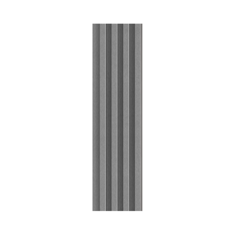 Vilo M BRUSHED STEEL 16 x 265 cm Wall Panels for Kitchens, Bathrooms and Living Rooms