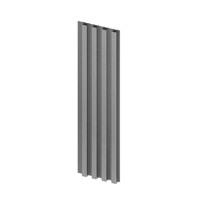 Vilo M BRUSHED STEEL 16 x 265 cm Wall Panels for Kitchens, Bathrooms and Living Rooms