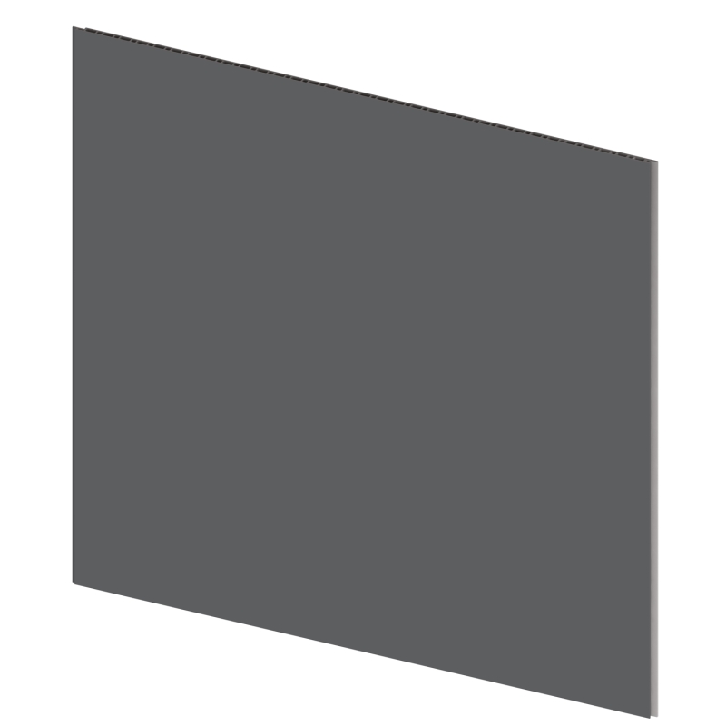 Vilo XL DEEP GREY Decorative Wall Panel 60 x 265 cm Wall Panels for Kitchens, Bathrooms and Living Rooms