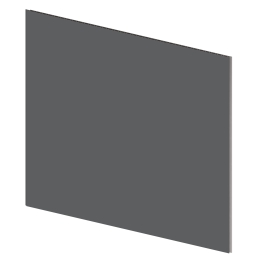 Vilo XL DEEP GREY Decorative Wall Panel 60 x 265 cm Wall Panels for Kitchens, Bathrooms and Living Rooms