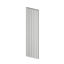 Vilo S SOFT WHITE Wall Panels 14.8 x 265 cm – Wall Panels for Kitchens, Bathrooms and Living Rooms