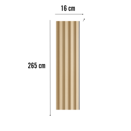 P. LAMELOWY M 160 HARMONY WOOD 2,65M A