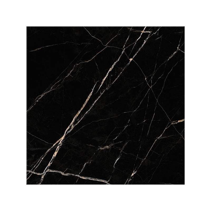 Pavimento SPC VILO CALACATTA BLACK con sottopavimento per pannelli