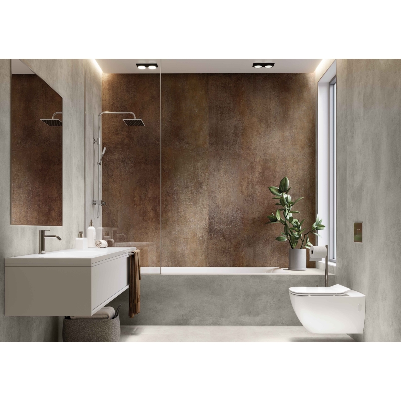 Panele Ścienne SPC do Kuchni Łazienki VILO Wodoodporne Panele ścienne SPC 120x265 RUSTICA (2szt.)