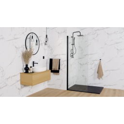 Panele Ścienne SPC do Kuchni Łazienki VILO Wodoodporne Panele ścienne SPC 120x60 CALACATTA SNOW (4szt)