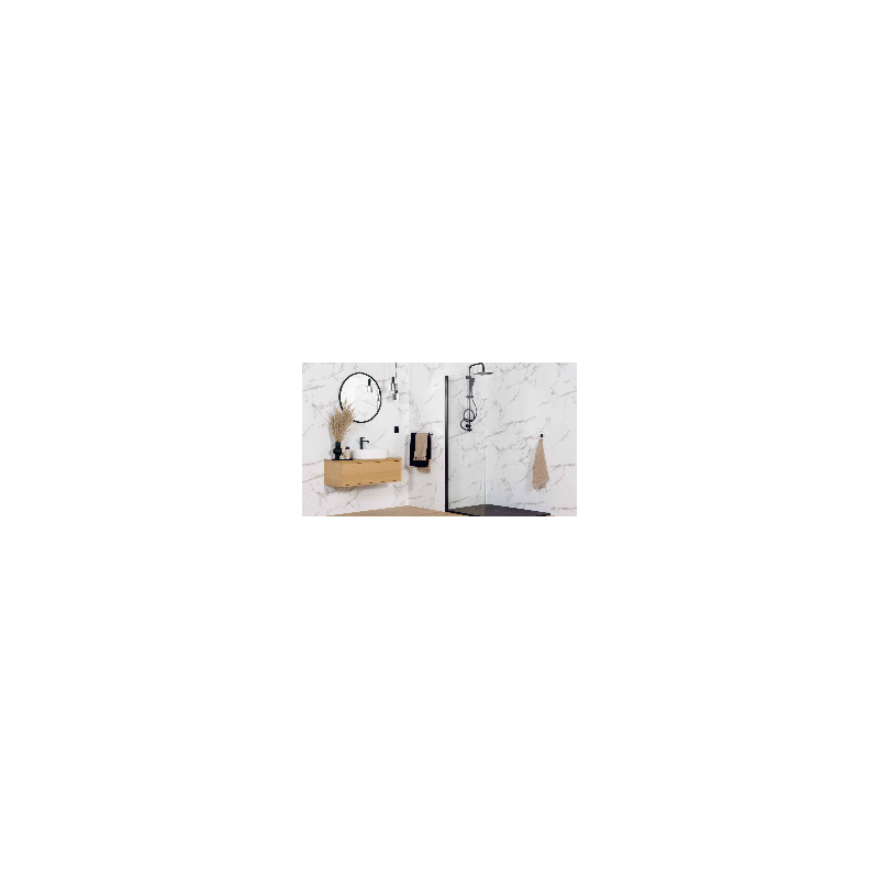 Panele Ścienne SPC do Kuchni Łazienki VILO Wodoodporne Panele ścienne SPC 30x60 CALACATTA SNOW (13szt.)