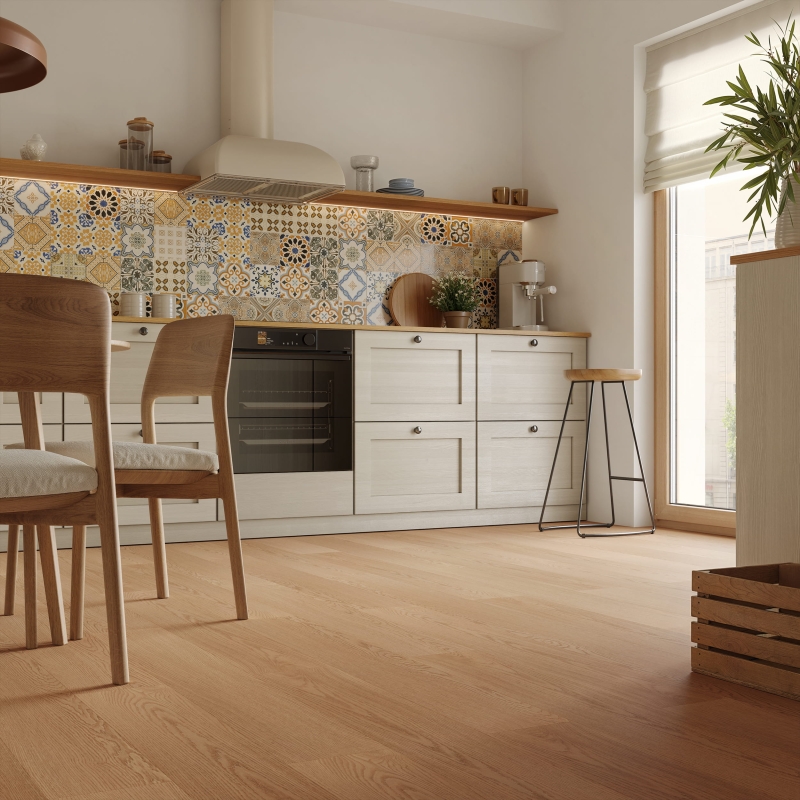 Vilo Podłoga winylowa SPC WOOD ADAGIO Panele Podłogowe do Salonu Łazienki Wodoodporne