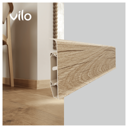 Skirting board Duvia Rustic Oak 2012 240cm