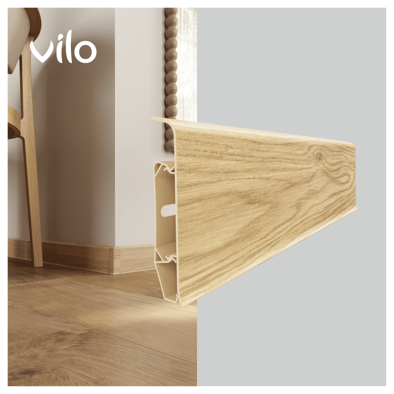 Skirting board Duvia Dąb Sunlight 2010 240cm