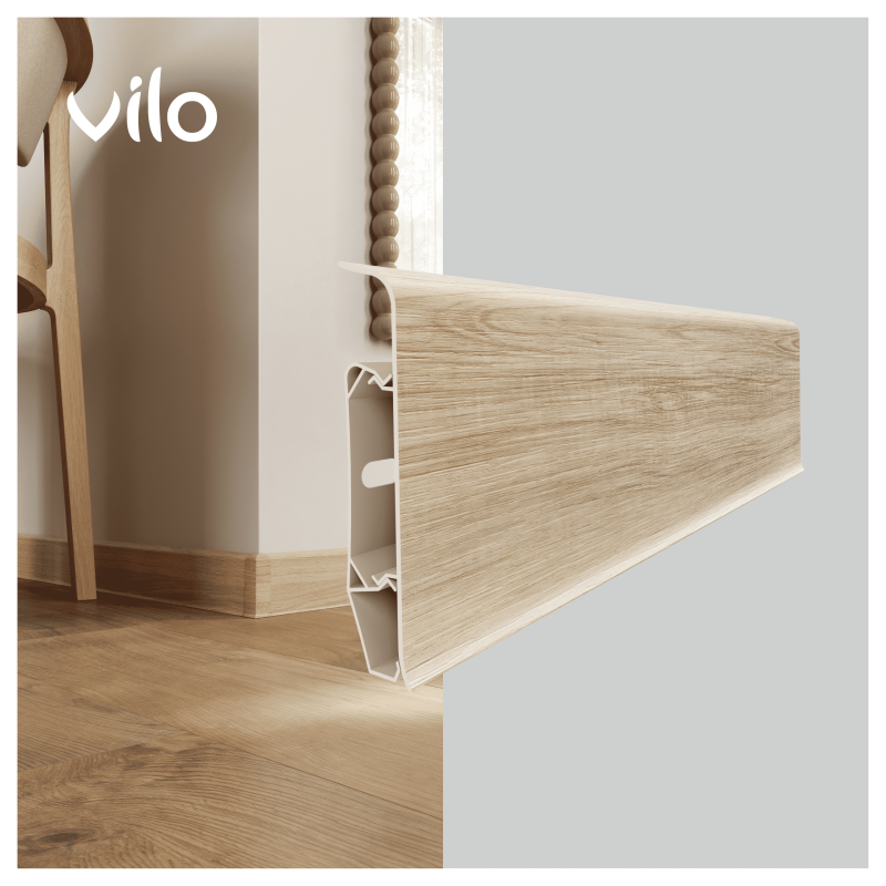Skirting board Duvia Rock Oak 2004 240cm