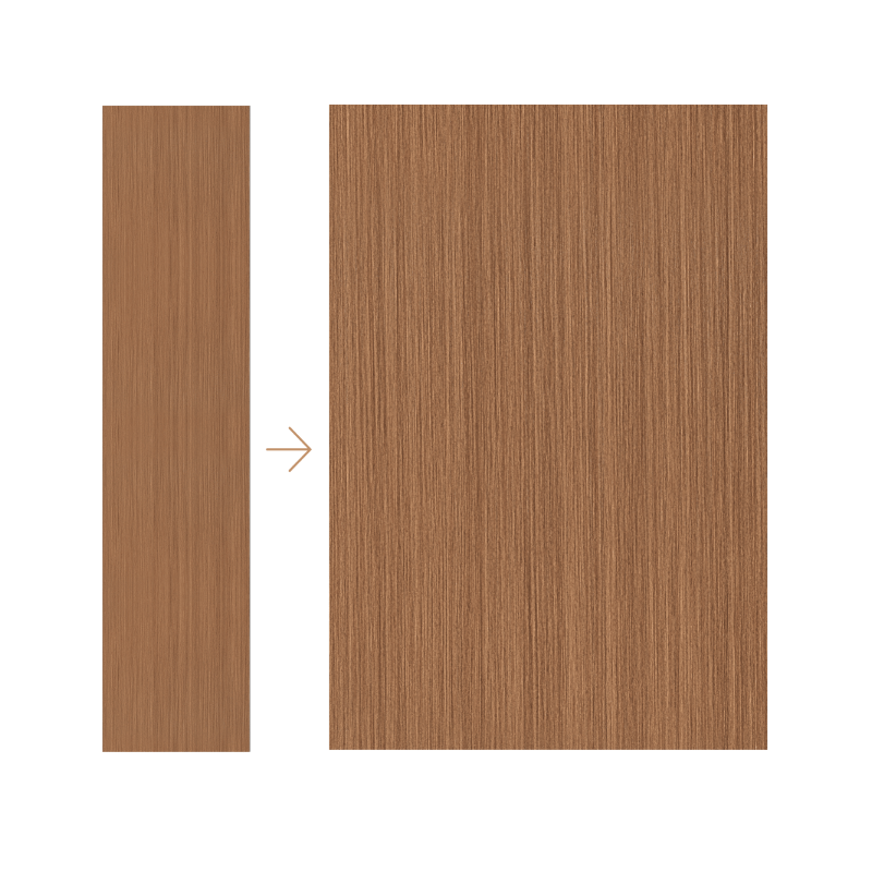 Pannelli Murali XL 600 MOCCA OAK 2,65M A