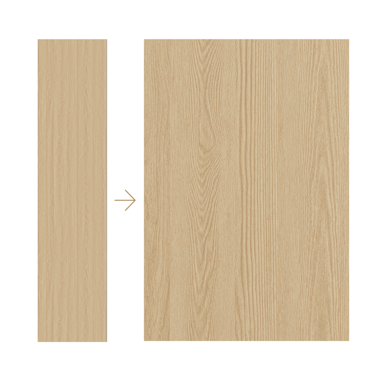 Pannelli Murali XL 600 GRAIN MAPLE 2,65M B