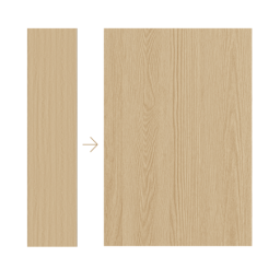 Pannelli Murali XL 600 GRAIN MAPLE 2,65M B