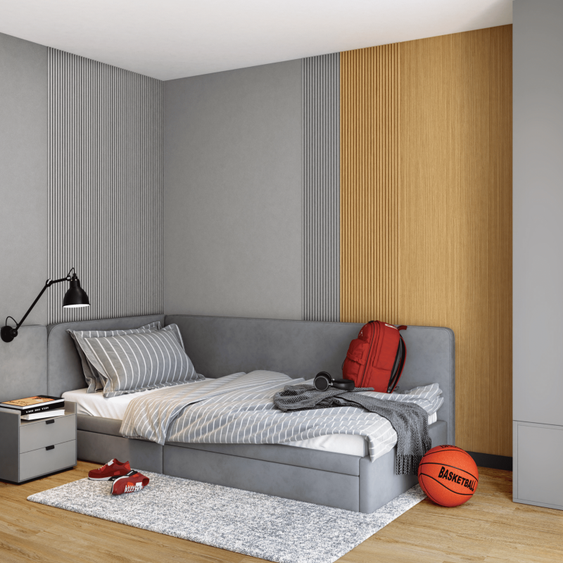 Zakončení pro stěnové panely XL Cotton Cloud 270cm