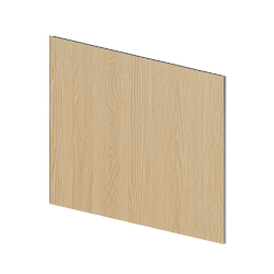 Decorative wall panel XL 600 GRAIN MAPLE 2,65M B