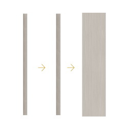 Dekoratives Wandpaneel XL 600 SAVANNA WOOD 60 x 265 cm
