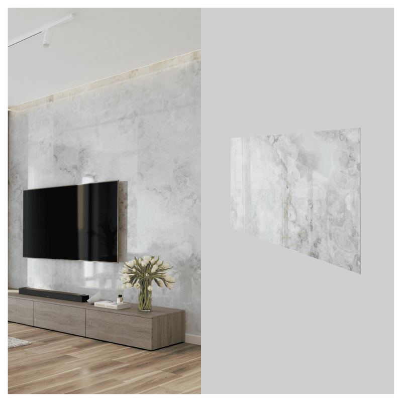 Wandpaneele SPC Soft Sky  120X60 Gloss